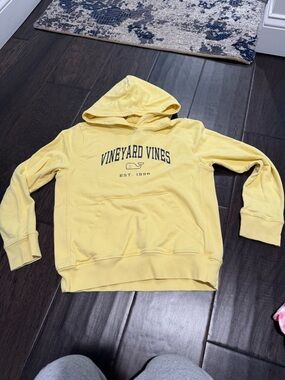 Vineyard Vines Yellow Kids Hoodie Sweatshirt